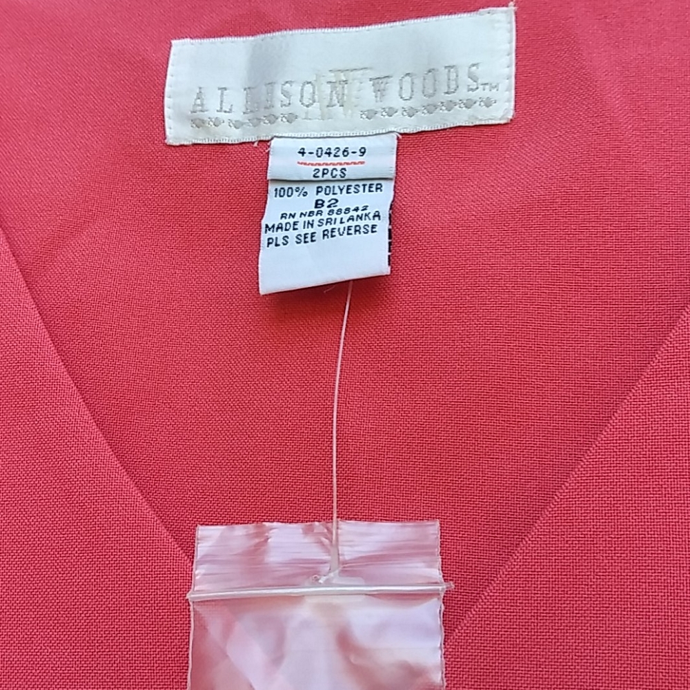 22 Allison Woods 2pc long Jacket Coat Skirt Set - Picture 2 of 2